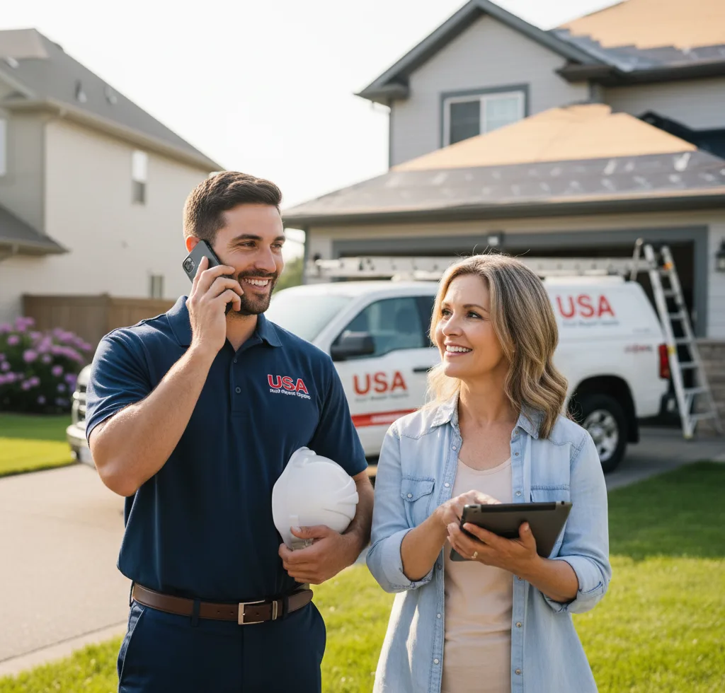 USA Roof Repair Experts customer support in Sumterville